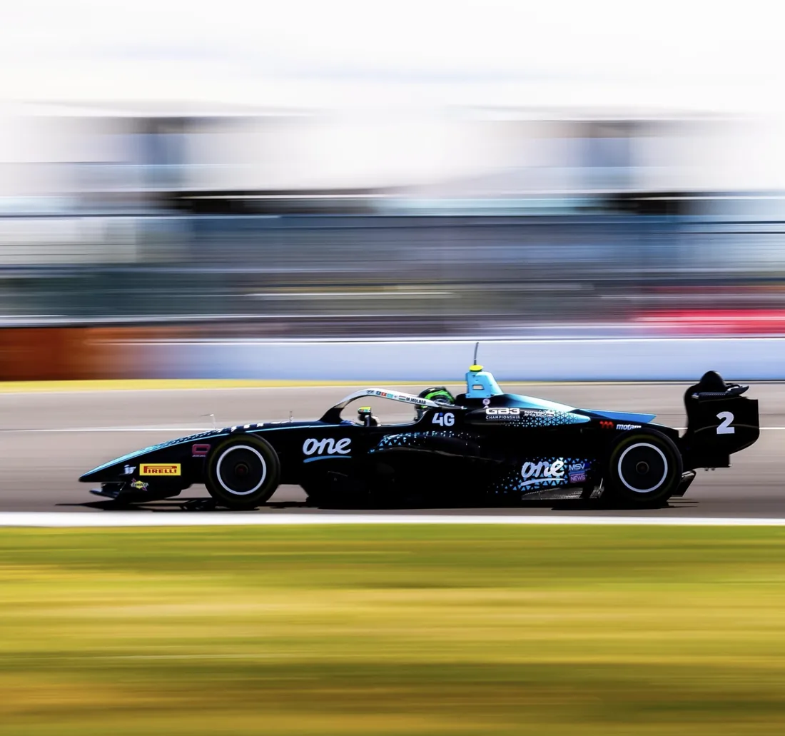 On track at speed